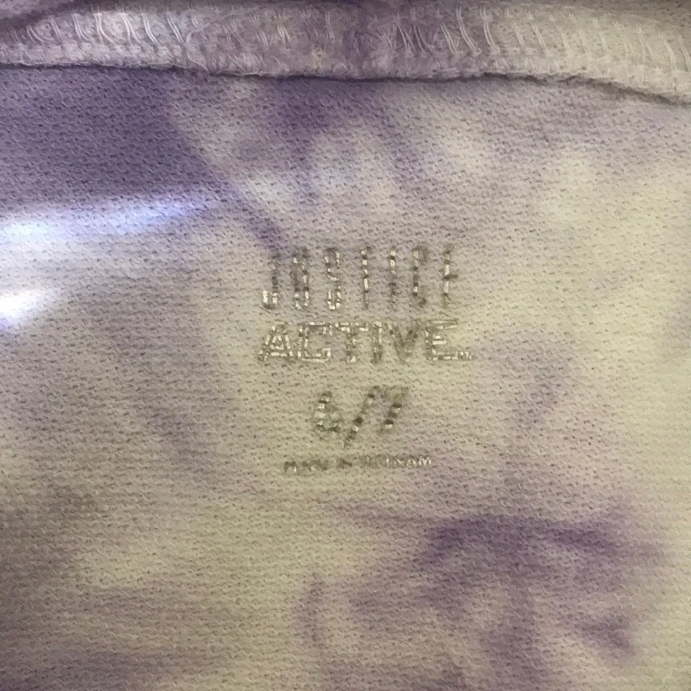 3/$20 Justice Purple Tie Dye Hoodie